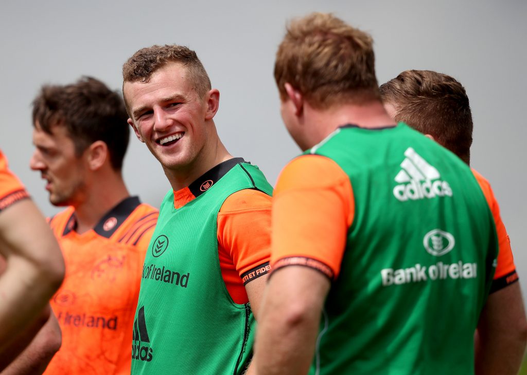 Stephen Fitzgerald enjoying preseason this week.