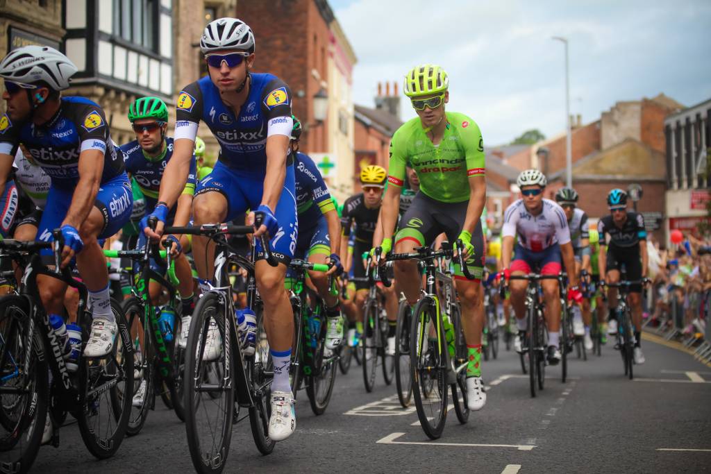 Peloton head on