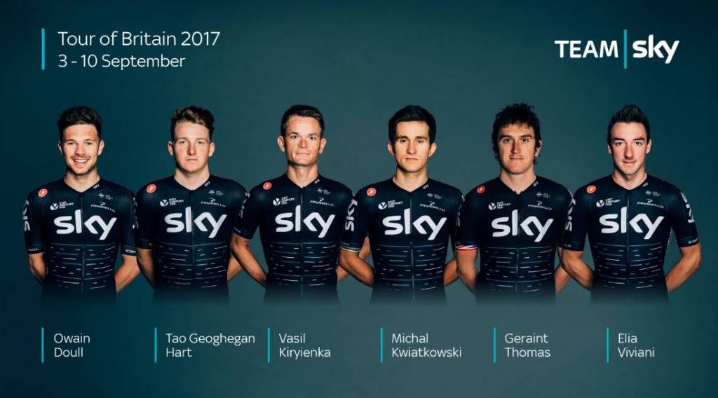 Team Sky Tour Of Britain Team Sky Tour Of Britain