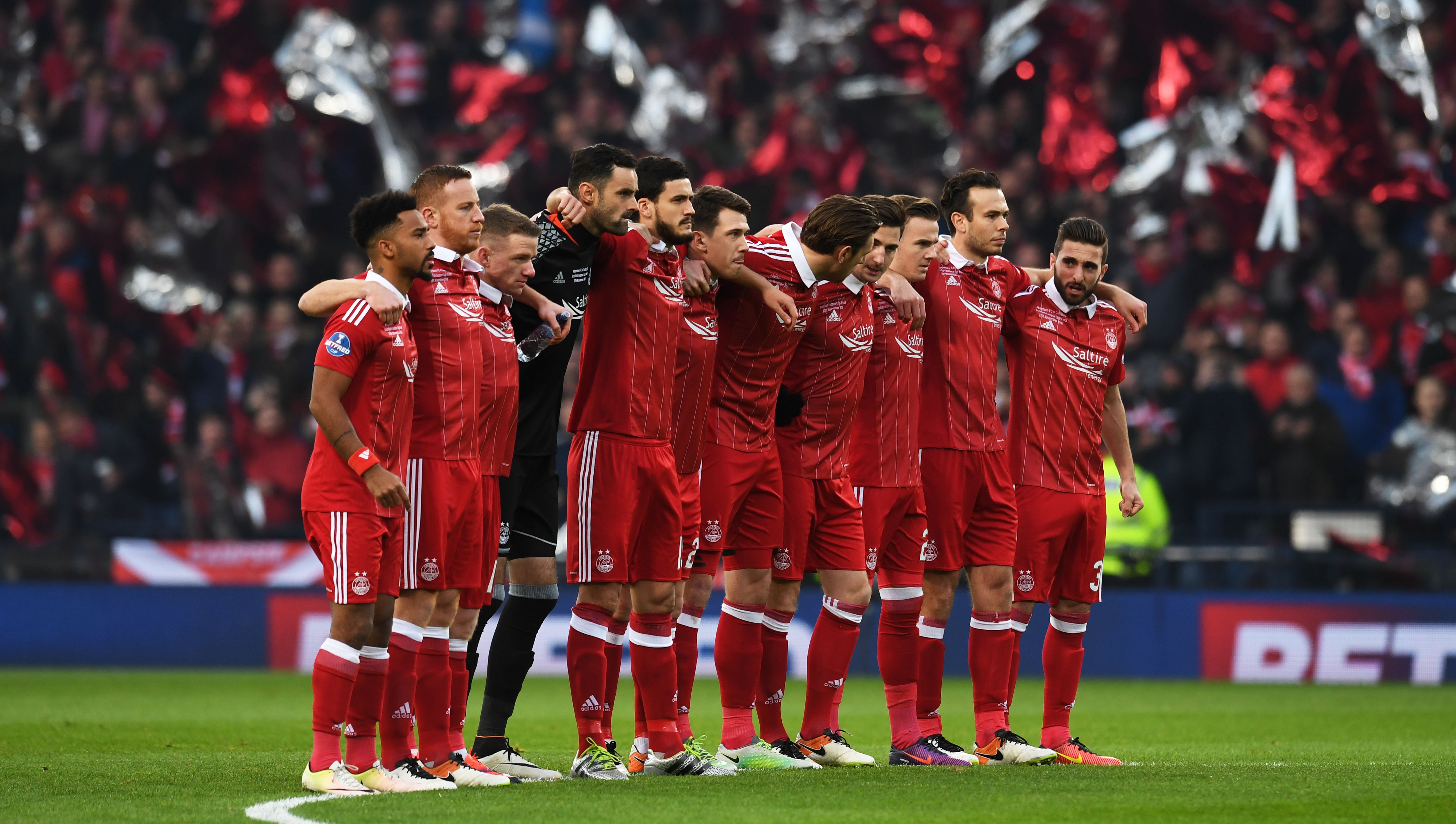 Aberdeen FC The Players quotes from the mixed zone
