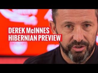 Derek McInnes | Hibernian Preview