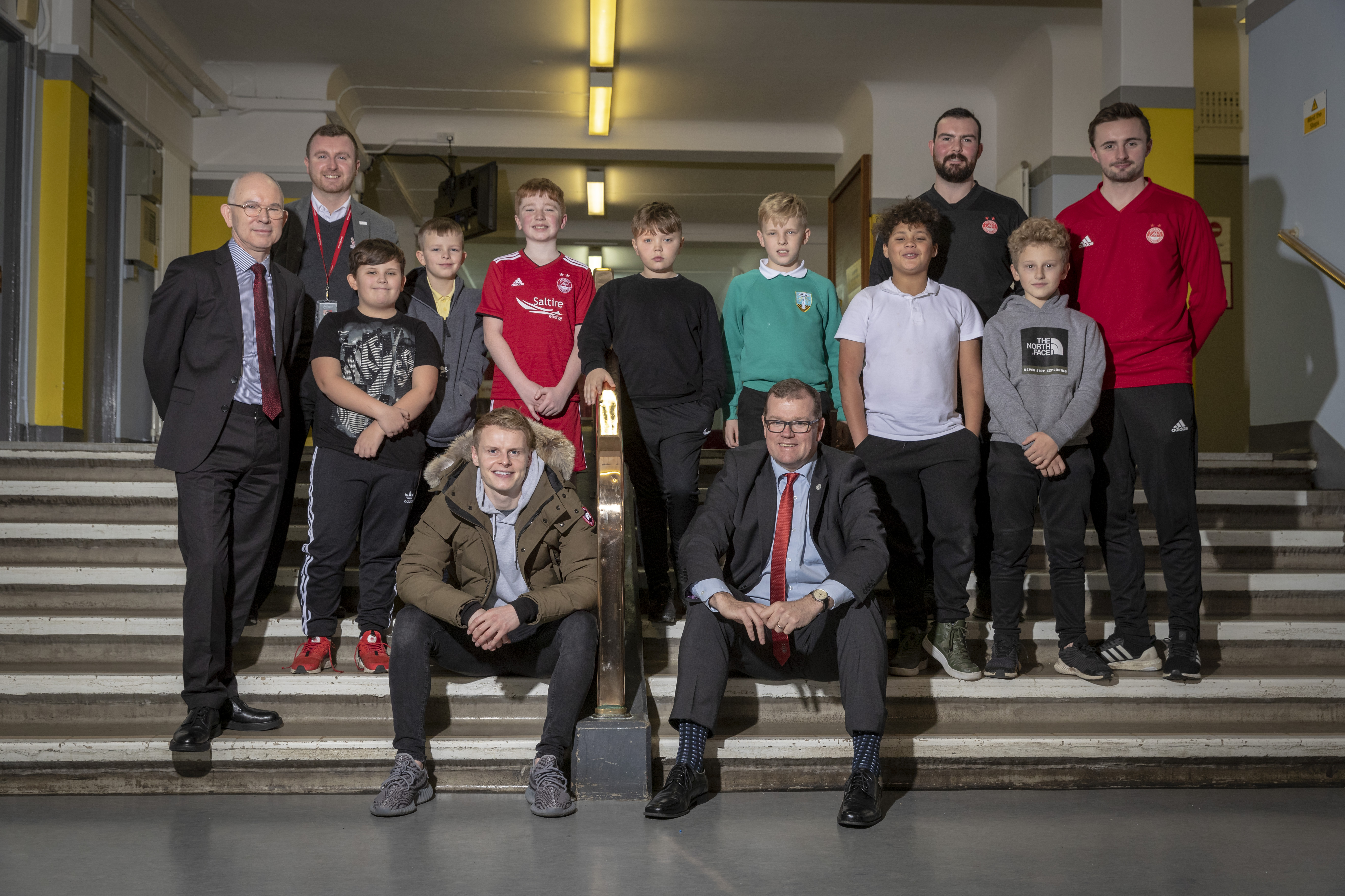 Aberdeen FC University and Aberdeen FC team up in widening access drive