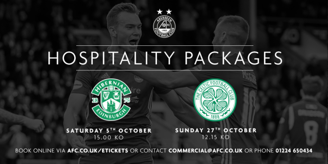 Treat yourself to hospitality this October