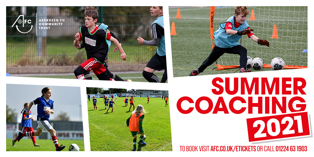 Aberdeen Community Trust Summer Coaching Camps Return For 2021