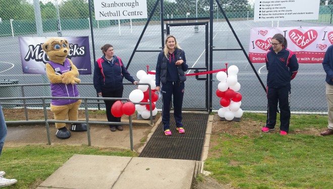 Fantastic new netball facility opened in Welwyn