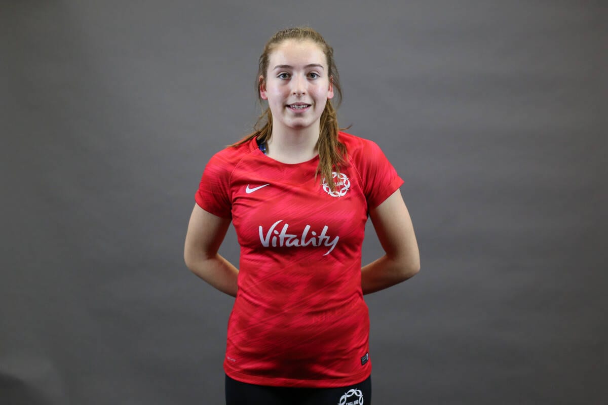 Bella Baylis of Roses Academy and Saracens Mavericks.