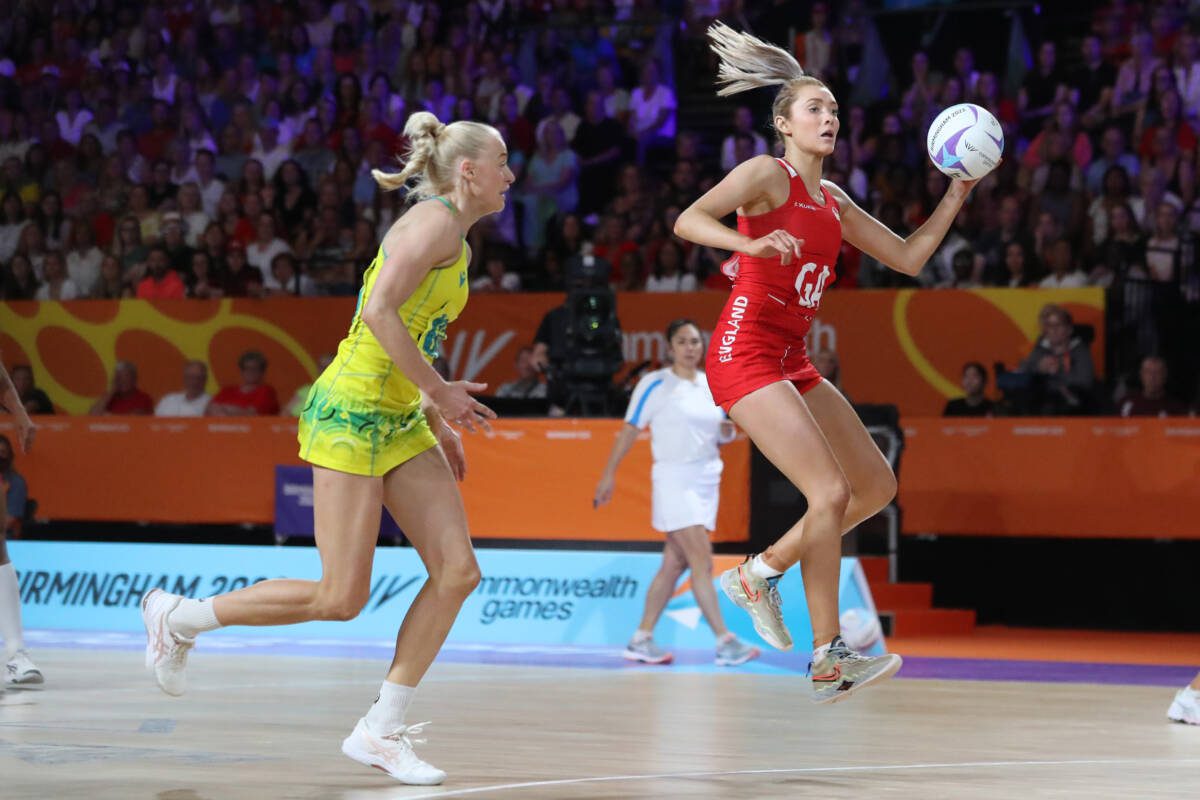 England Netball Team England v Australia Match Report Semi final