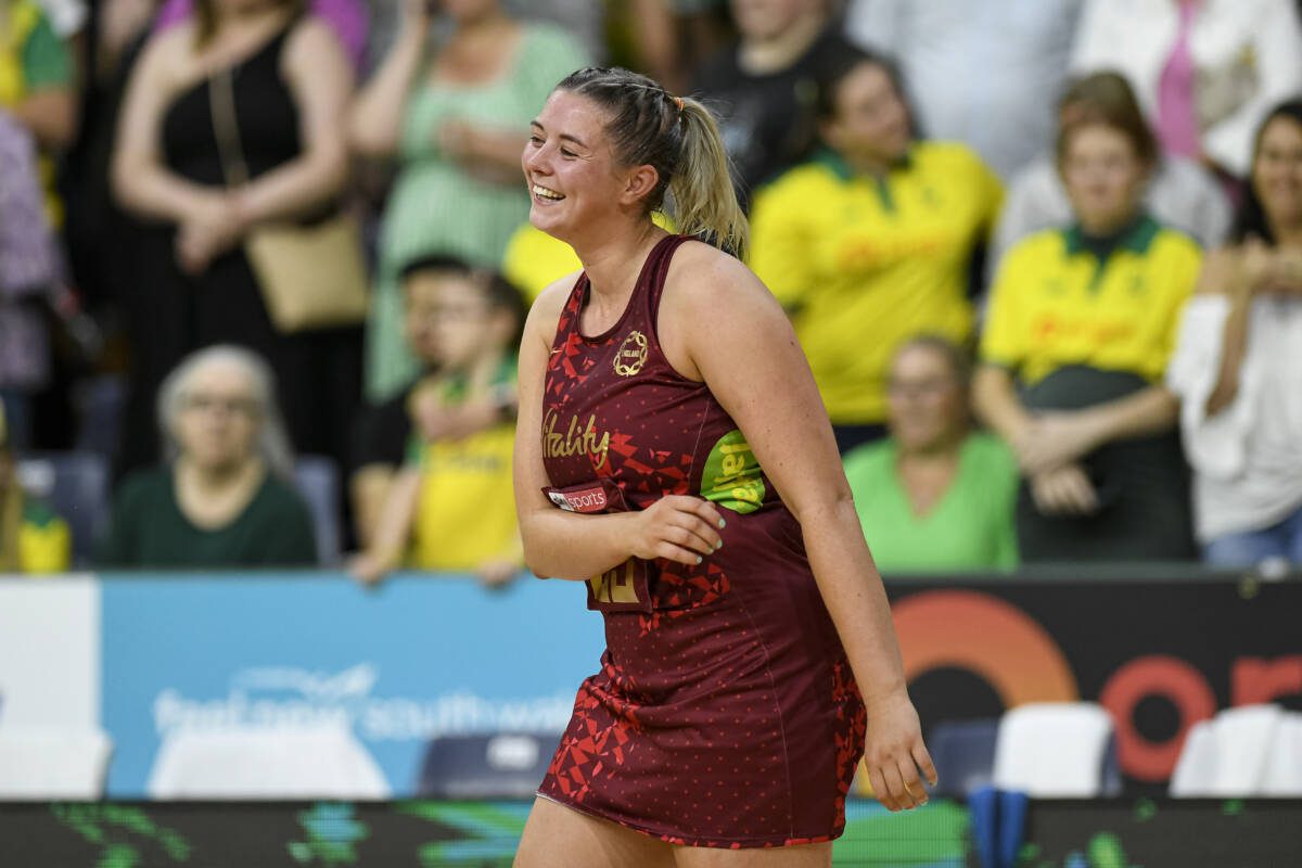 Eleanor Cardwell celebrates 50th cap for the Vitality Roses