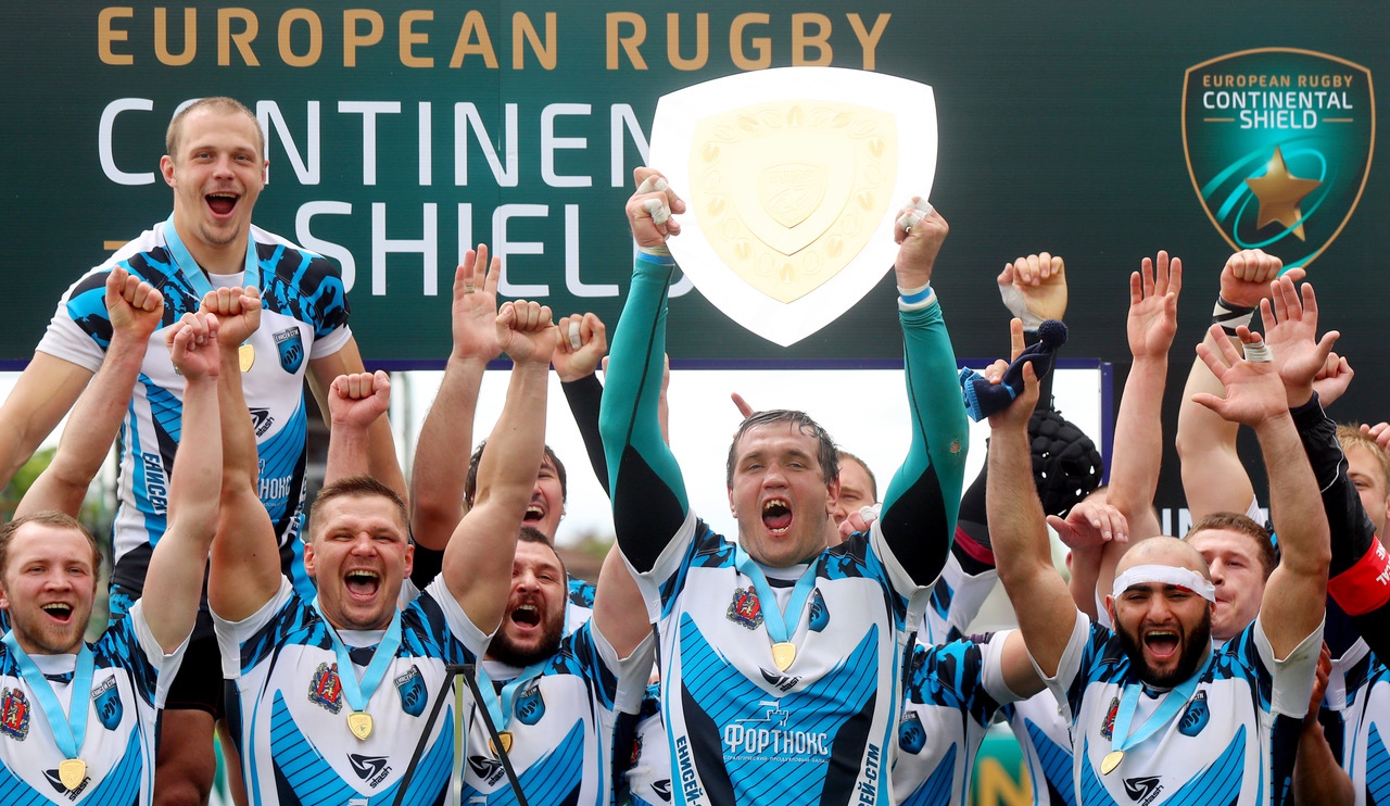 Enisei-STM claimed European Rugby Continental Shield final glory and sealed their place in the 2017-18 European Rugby Challenge Cup with a 36-8 victory over Krasny Yar in Edinburgh. - 13/05/2017 14:36 Enisei-STM claimed European Rugby Continental Shield final glory and sealed their place in the 2017-18 European Rugby Challenge Cup with a 36-8 victory over Krasny Yar in Edinburgh. - 13/05/2017 14:36
