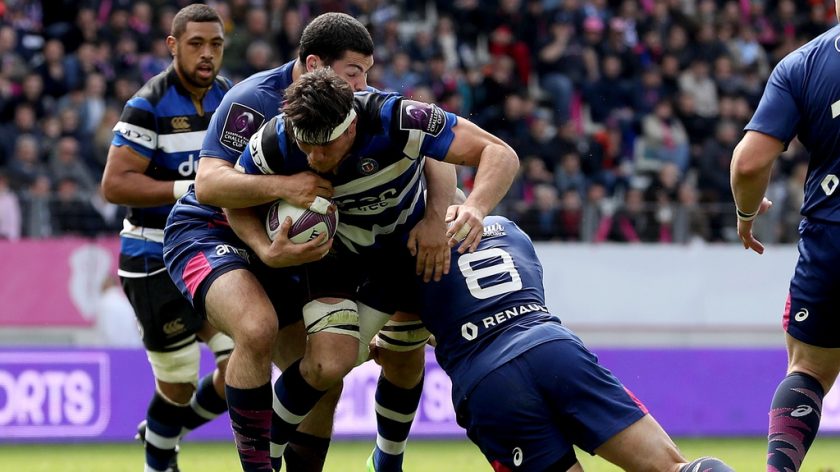 Le flanker de Bath Rugby