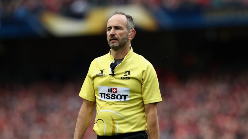Poite et Doyle pour arbitrer les deux matchs de Champions Cup - 11/04/2018 11:00