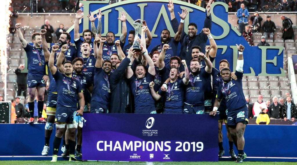 Clermont clinch third Challenge Cup with victory over La Rochelle Clermont clinch third Challenge Cup with victory over La Rochelle