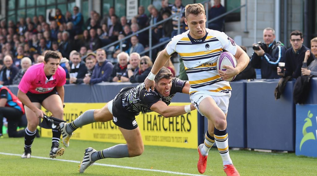 Worcester launch Challenge Cup campaign with bonus point win Worcester launch Challenge Cup campaign with bonus point win