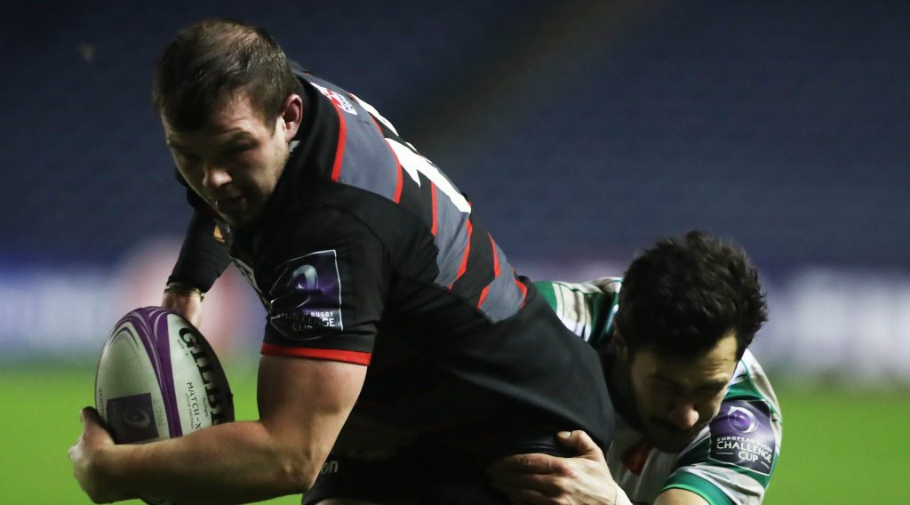 Edinburgh celebrate late bonus-point win in Challenge Cup Edinburgh celebrate late bonus-point win in Challenge Cup