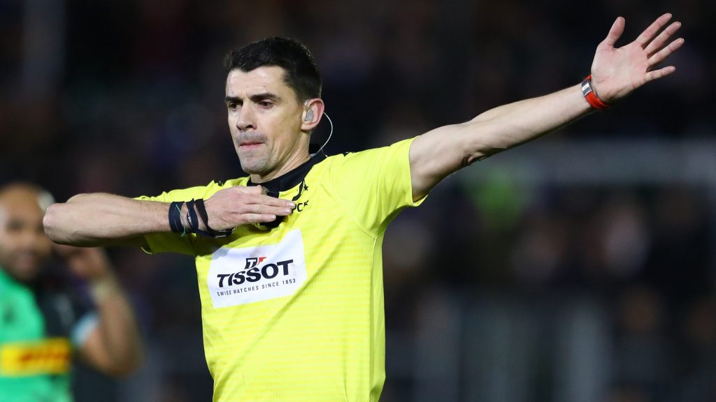 EPCR quarter-finals referee appointments EPCR quarter-finals referee appointments