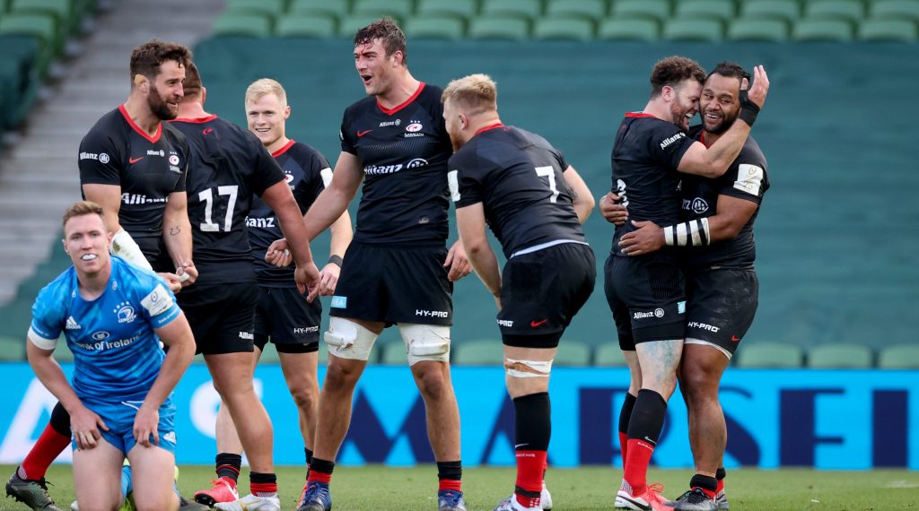 Saracens edge out Leinster in Heineken Champions Cup classic Saracens edge out Leinster in Heineken Champions Cup classic