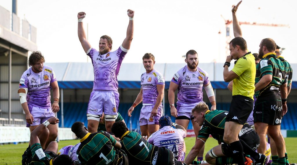 Exeter power to maiden Heineken Champions Cup semi-final Exeter power to maiden Heineken Champions Cup semi-final