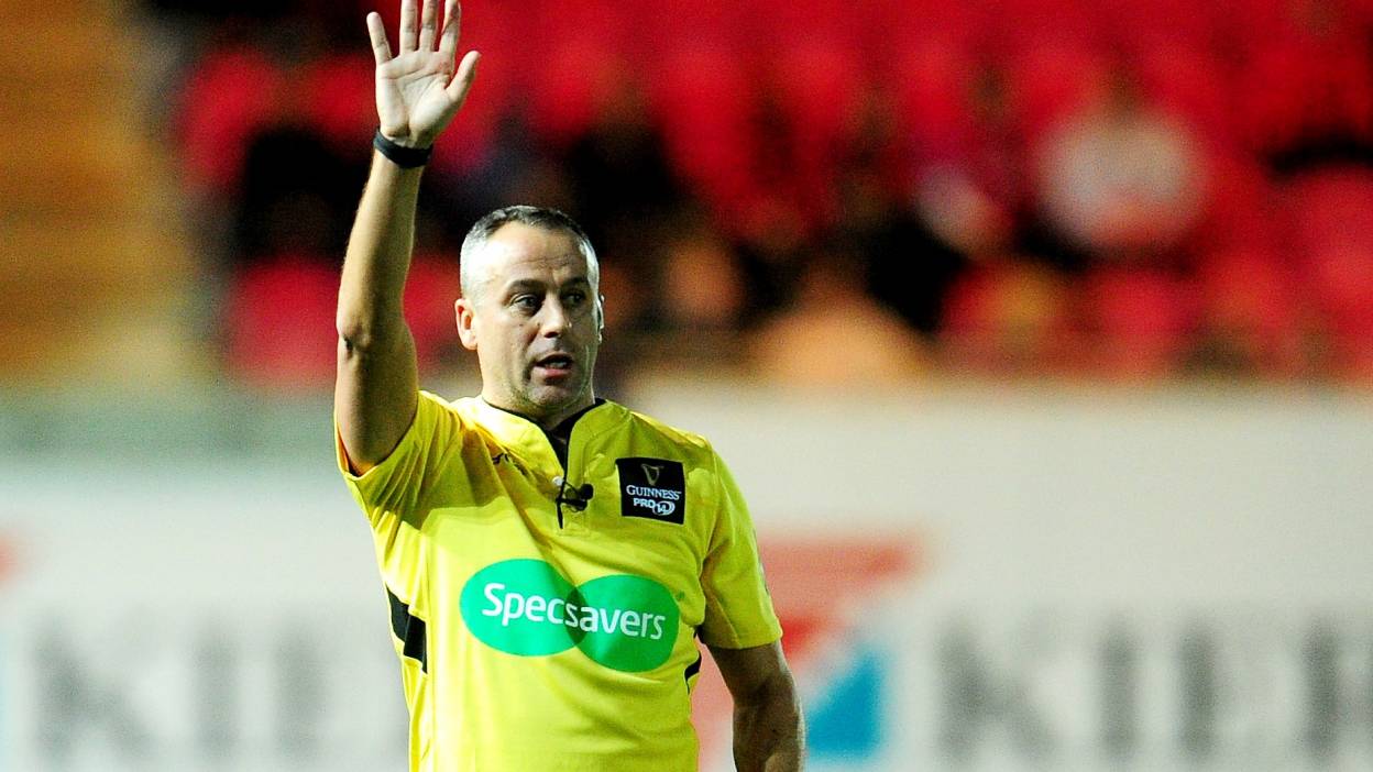 Irish Rugby Lacey And Berry To Referee Guinness Pro14 Semi Finals