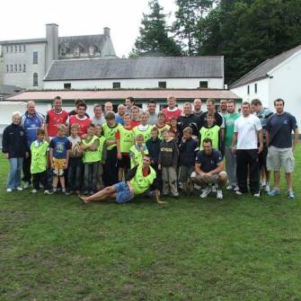 Smiles All-Round As Connacht Squad Visit Sunflower Chernobyl Camp Smiles All-Round As Connacht Squad Visit Sunflower Chernobyl Camp