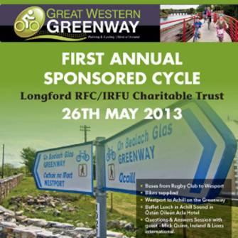 Longford’s Greenway Cycle For Charitable Trust Longford’s Greenway Cycle For Charitable Trust