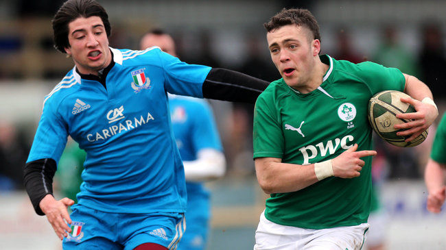 Ireland U-18 Clubs Team Named For Italy Game Ireland U-18 Clubs Team Named For Italy Game