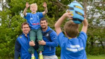 Leinster Launch Summer Camps With Surprise Training Session Leinster Launch Summer Camps With Surprise Training Session