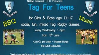 NUIM Barnhall Provide Summer Fun With ‘Tag For Teens’ Initiative NUIM Barnhall Provide Summer Fun With ‘Tag For Teens’ Initiative