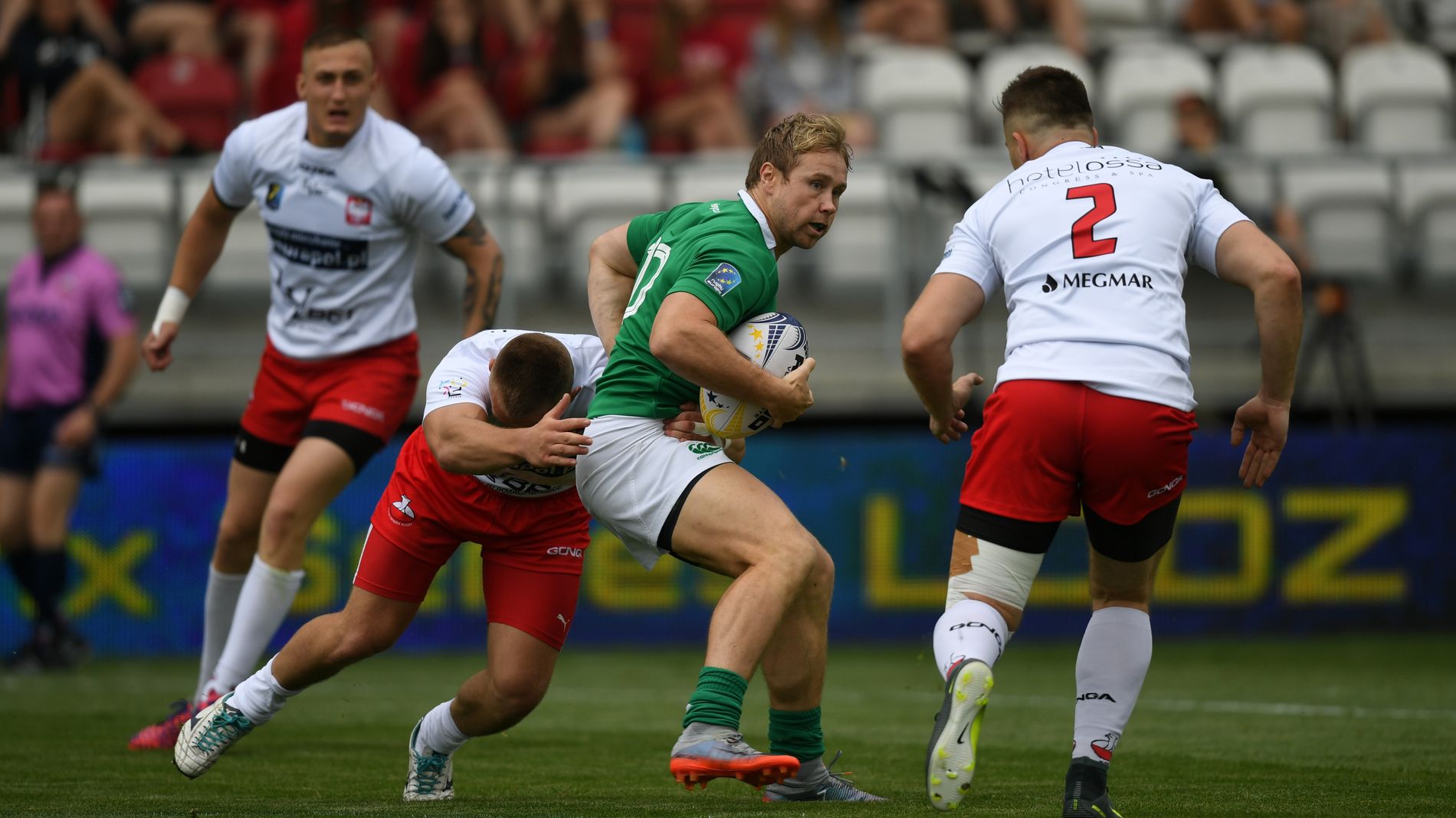 Irish Rugby Ireland Men Go Unbeaten On Day One At Lodz 7s