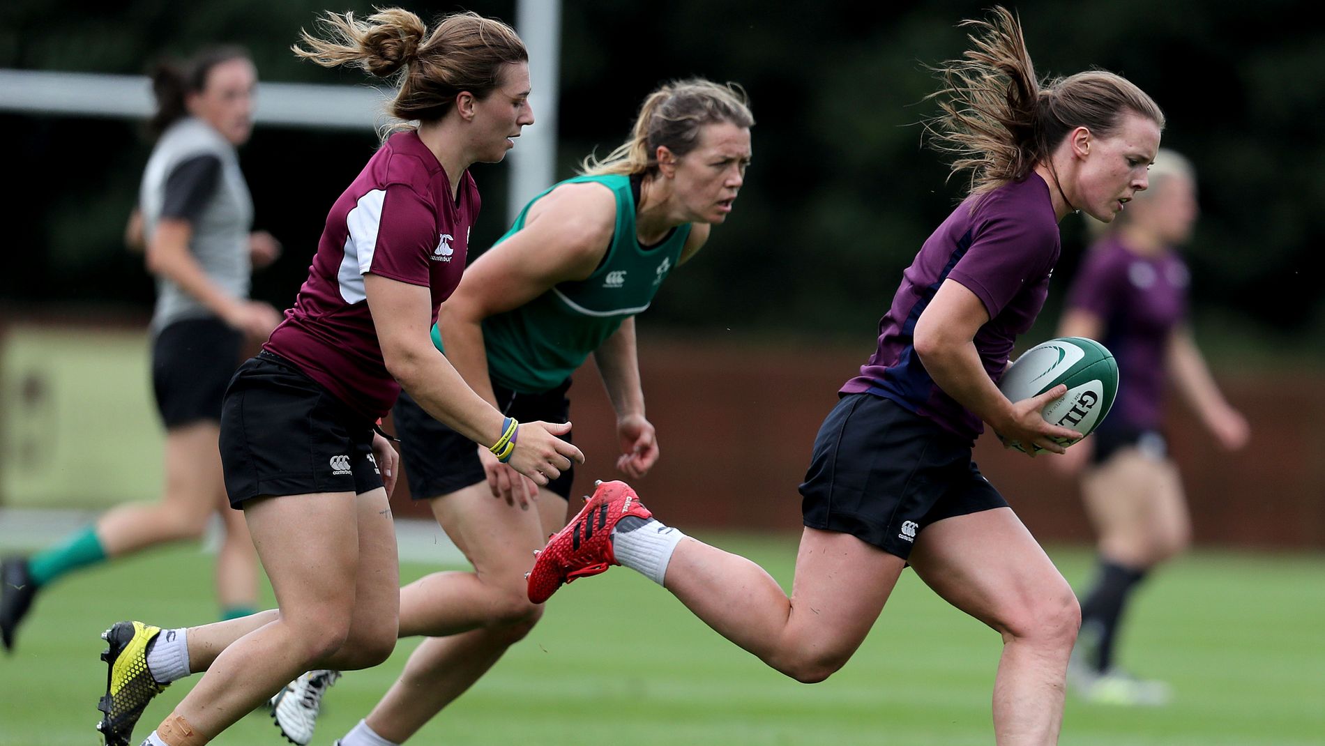 Irish Rugby In Pics Ireland Women’s Squad Training At Fota Island