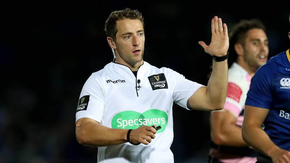 Irish Rugby Irish Referees In Action On The International Front