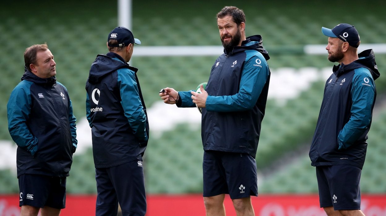 Ireland coaching team Ireland coaching team
