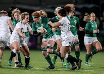Record Crowd Watches Ireland Women Lose To Clinical England Record Crowd Watches Ireland Women Lose To Clinical England