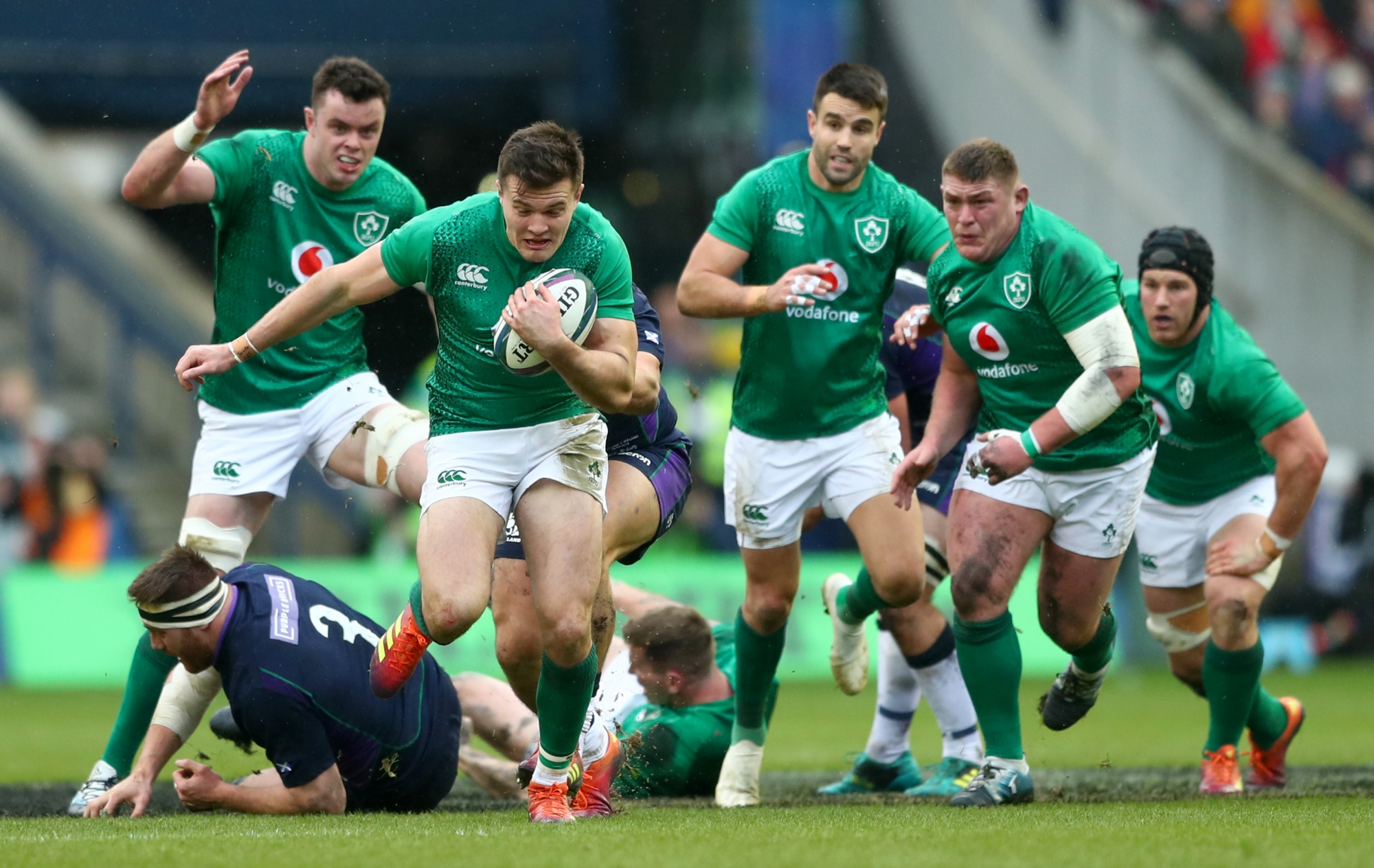 Highlight from Scotland v Ireland Highlight from Scotland v Ireland
