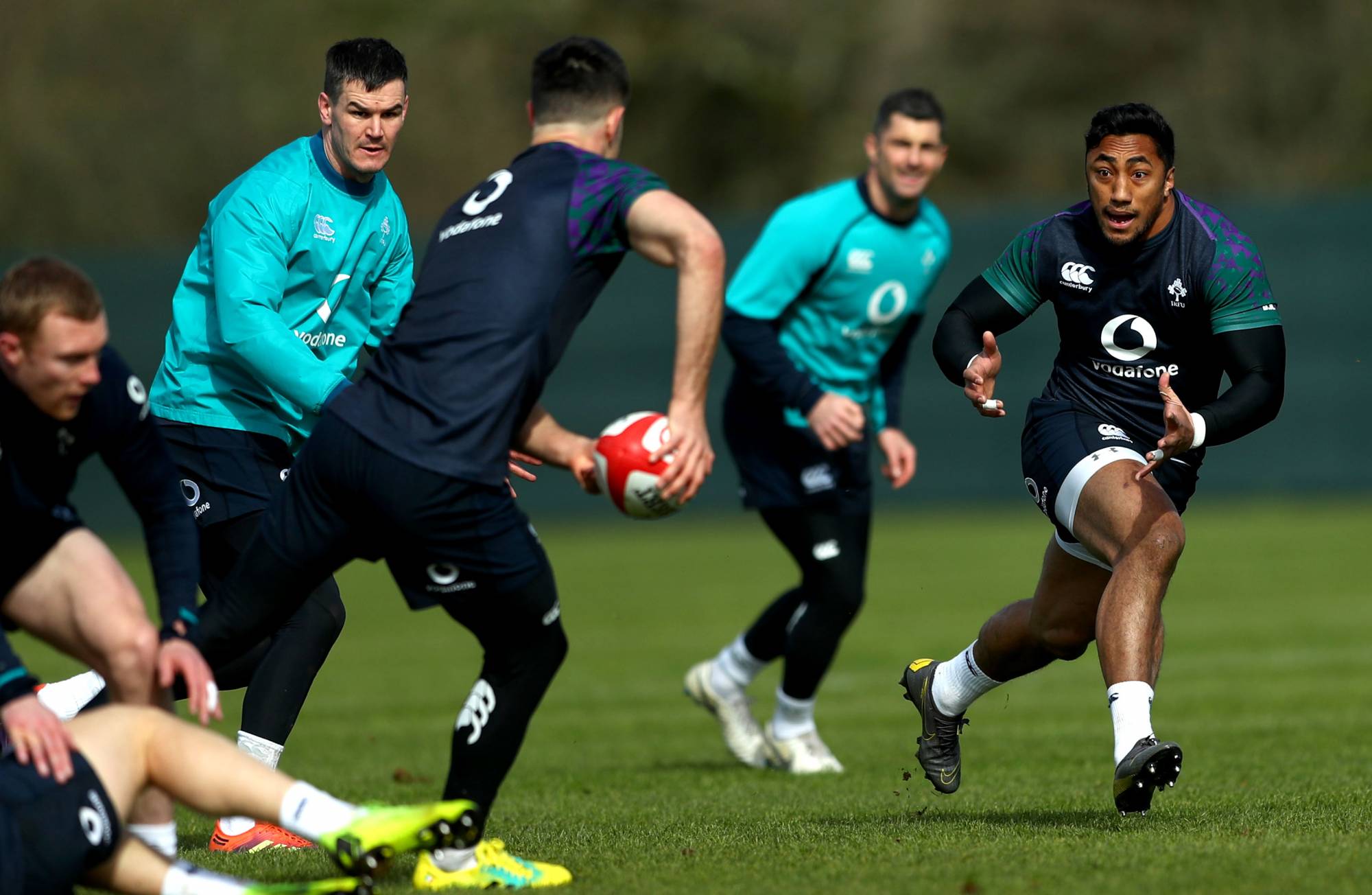Ireland Continue Preparations Ahead Of Six Nations Finale In Cardiff Ireland Continue Preparations Ahead Of Six Nations Finale In Cardiff