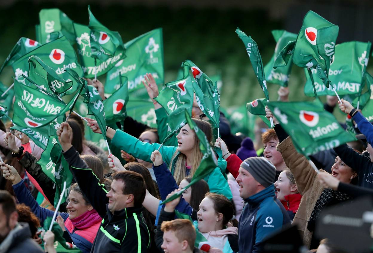 Ireland fans Mandatory Credit ©INPHO/Dan Sheridan Ireland fans Mandatory Credit ©INPHO/Dan Sheridan