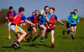 Aldi Play Rugby Festival, Castlebar RFC, Co. Mayo 10/4/2019 Action from Crumlin vs Lisheenkyle Mandatory Credit ©INPHO/Tommy Dickson Aldi Play Rugby Festival, Castlebar RFC, Co. Mayo 10/4/2019 Action from Crumlin vs Lisheenkyle Mandatory Credit ©INPHO/Tommy Dickson