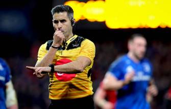 Five IRFU Referees Included On Match Official Panel For PRO14 Final Series Five IRFU Referees Included On Match Official Panel For PRO14 Final Series