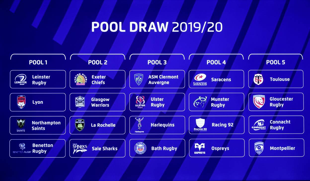 Champions Cup Opposition Revealed For Four Provinces Champions Cup Opposition Revealed For Four Provinces