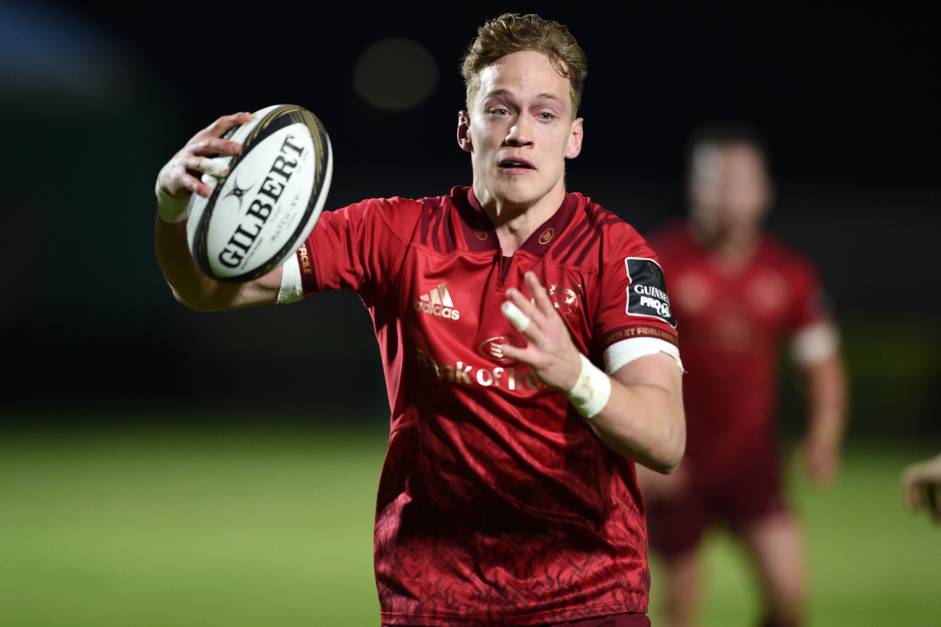 Guinness PRO14, Stadio Monigo, Italy 12/4/2019 Benetton vs Munster Munster's Mike Haley Mandatory Credit ©INPHO/Elena Barbini Guinness PRO14, Stadio Monigo, Italy 12/4/2019 Benetton vs Munster Munster's Mike Haley Mandatory Credit ©INPHO/Elena Barbini