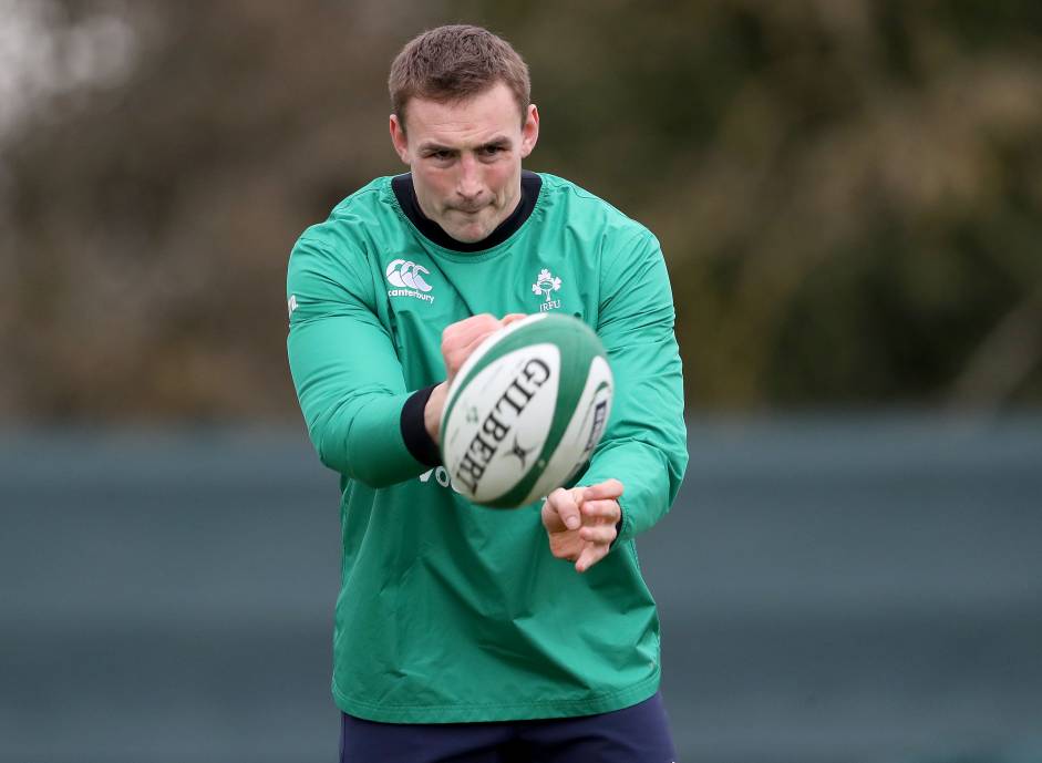 Ireland Rugby Squad Training, Carton House, Co. Kildare 6/2/2017 Tommy O'Donnell Mandatory Credit ©INPHO/Dan Sheridan Ireland Rugby Squad Training, Carton House, Co. Kildare 6/2/2017 Tommy O'Donnell Mandatory Credit ©INPHO/Dan Sheridan