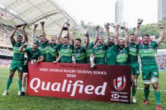 Captained by Billy Dardis, the Ireland Men's Sevens squad celebrate after winning the World Sevens Series qualifying tournament in Hong Kong back in April ©INPHO/Yu Chun Christopher Wong Captained by Billy Dardis, the Ireland Men's Sevens squad celebrate after winning the World Sevens Series qualifying tournament in Hong Kong back in April ©INPHO/Yu Chun Christopher Wong