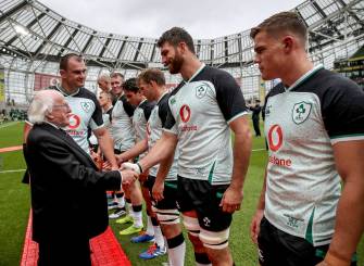 Jean Kleyn On His First Cap For Ireland Jean Kleyn On His First Cap For Ireland