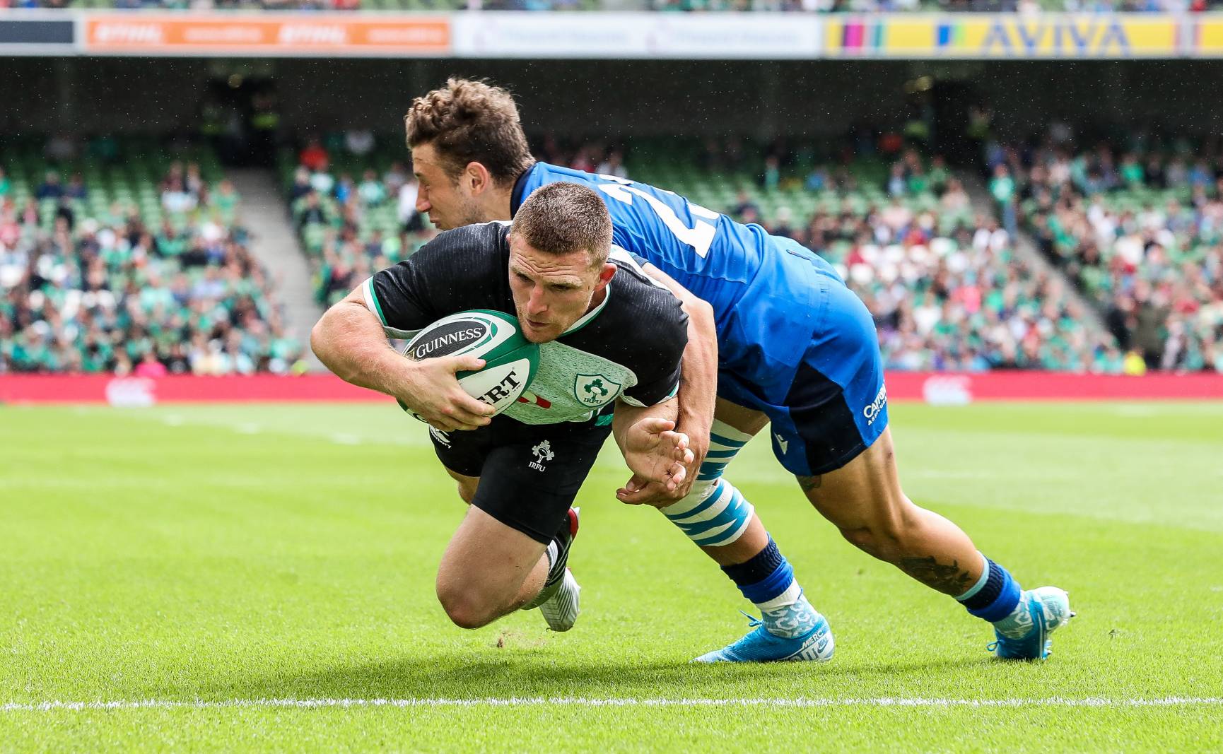 Five-Try Triumph Gets Ireland Up And Running Five-Try Triumph Gets Ireland Up And Running