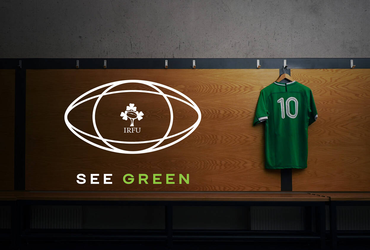 Colour-Blind Irish Rugby Fans To See Green For The First Time Colour-Blind Irish Rugby Fans To See Green For The First Time
