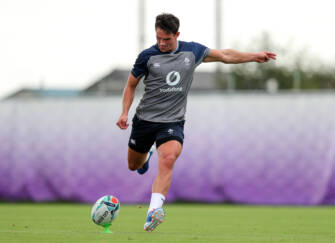 Ireland Rugby Training, Ichihara Suporeku Park, Tokyo 14/9/2019 Joey Carbery Mandatory Credit ©INPHO/Dan Sheridan Ireland Rugby Training, Ichihara Suporeku Park, Tokyo 14/9/2019 Joey Carbery Mandatory Credit ©INPHO/Dan Sheridan