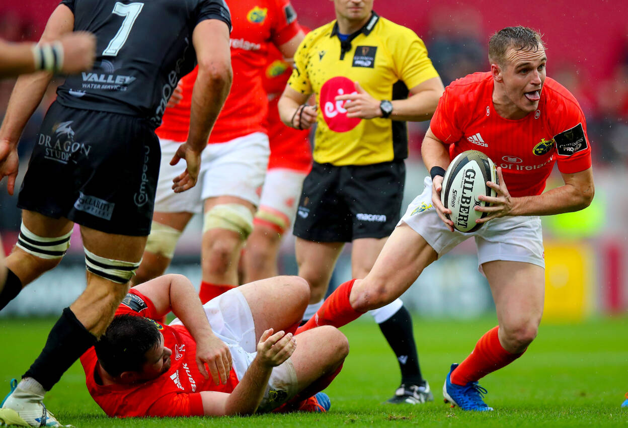 Bleyendaal And McCarthy Pair Up At Half-Back For Munster Bleyendaal And McCarthy Pair Up At Half-Back For Munster