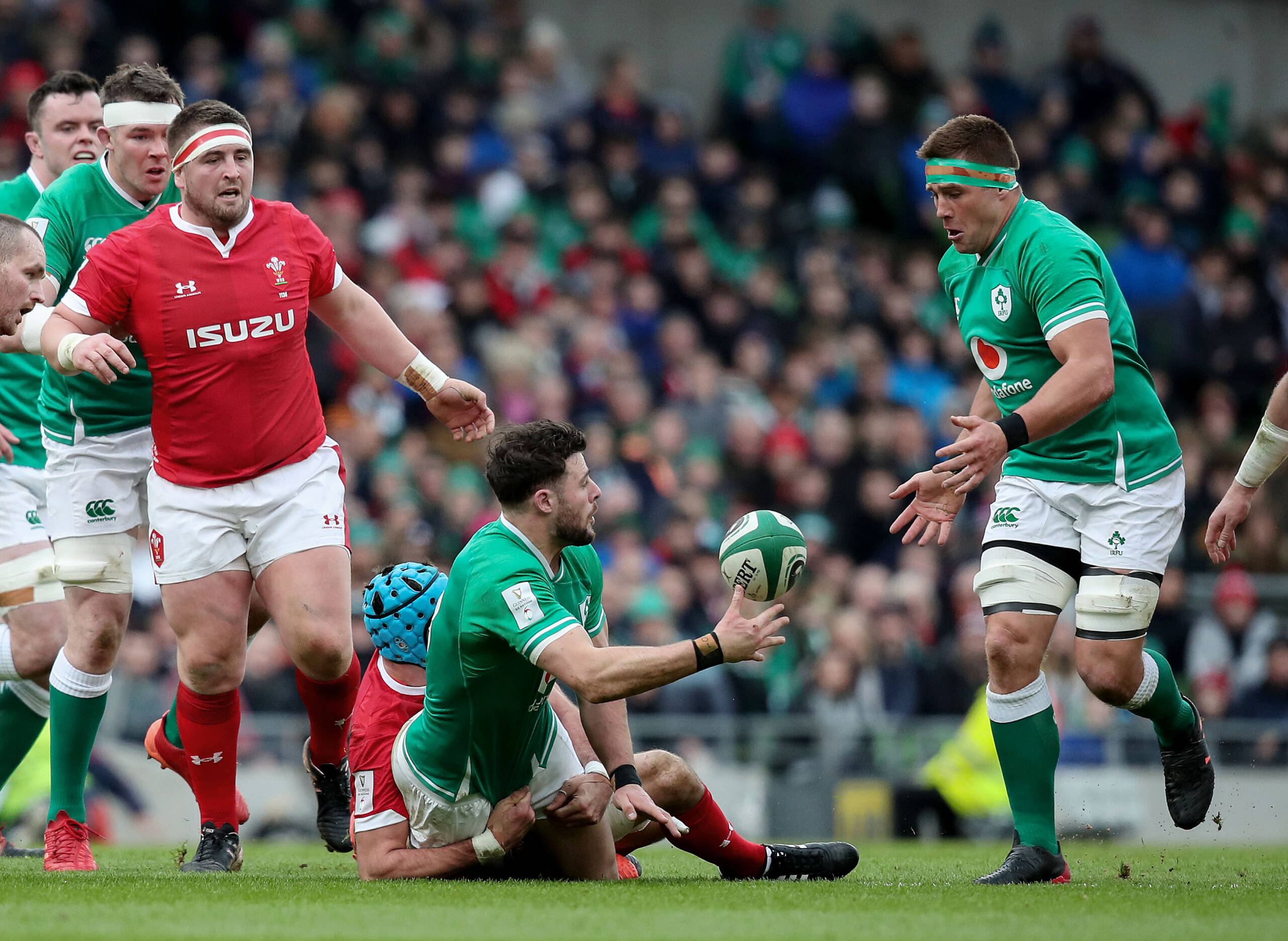 Irish Rugby In Pics Ireland 24 Wales 14