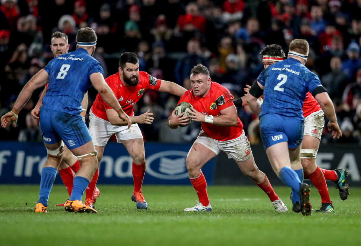 Dave Kilcoyne in action for Munster Dave Kilcoyne in action for Munster