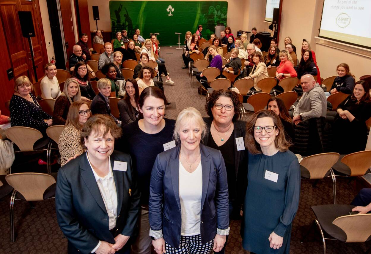 IRFU Launch Women In Rugby Leadership Programme IRFU Launch Women In Rugby Leadership Programme