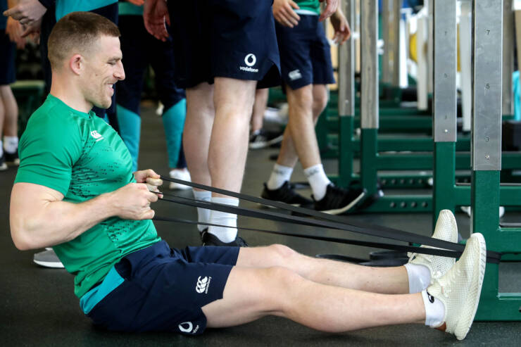 Ireland Rugby Gym Session, Carton House, Co. Kildare 12/3/2019 Andrew Conway Mandatory Credit ©INPHO/Laszlo Geczo Ireland Rugby Gym Session, Carton House, Co. Kildare 12/3/2019 Andrew Conway Mandatory Credit ©INPHO/Laszlo Geczo